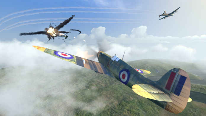 warplanes ww2 dogfight