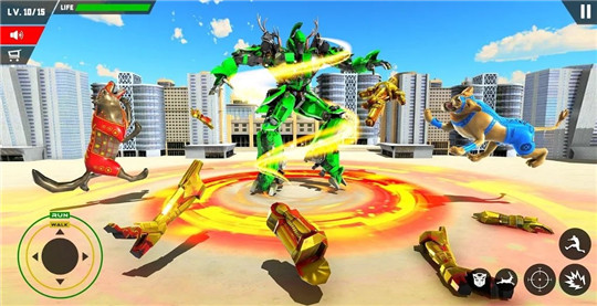 真实鹿机器人猎杀