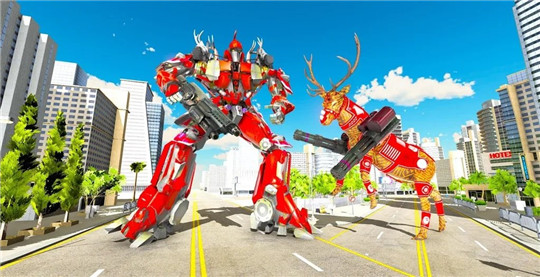 真实鹿机器人猎杀