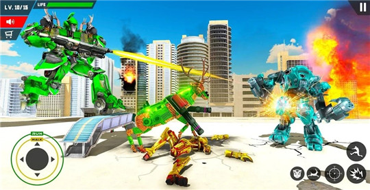 真实鹿机器人猎杀